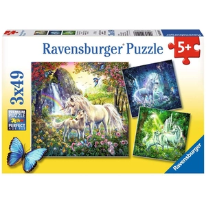 Puzzle Ravensburger - Belle Licorne, 3x49 pièces