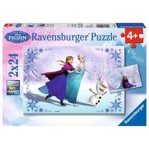 Ravensburger 2 Puzzles - Disney La Reine des Neiges 09115 pas cher