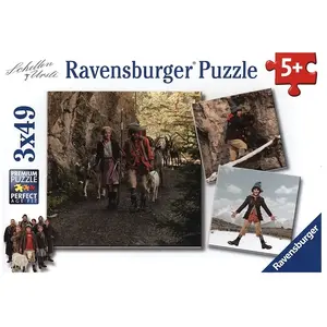 Ravensburger 3 Puzzles - Une Cloche pour Ursli 09303 pas cher