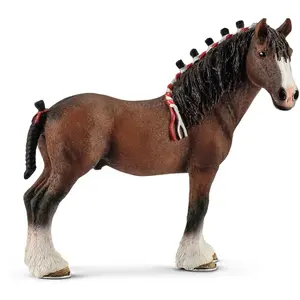 Figurine Schleich 13808 - Hongre Clydesdale de la ferme pas cher