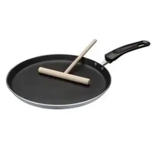 Comparateur de prix : Poêle à crêpes - GSW - 26 cm - Induction - Aluminium avec étaleur