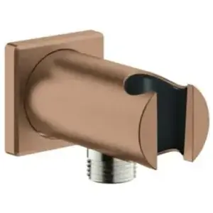 Grohe Rainshower - Wandaansluitbocht met houder, geborsteld Warm Sunset 26659DL0 pas cher