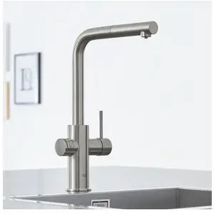 Comparateur de prix : Grohe, Robinetterie de cuisine, Blue Home Kit de démarrage bec en L