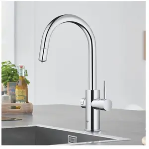 Comparateur de prix : Grohe, Robinetterie de cuisine, Blue Home Kit de démarrage bec C