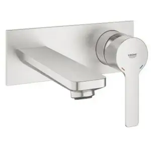 GROHE Lineare New Tweegats Wastafelkraan M - Medium uitloop - Wandmont...