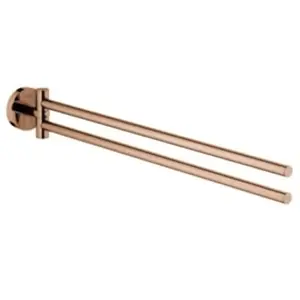 Comparateur de prix : Grohe, Porte-serviettes + crochets pour serviettes, Essentials