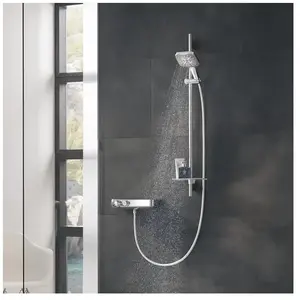 Comparateur de prix : Grohe Ensemble douche carre Grohe Rainshower Smartactive 3 jets