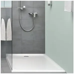 Comparateur de prix : GROHE universele douchebak - 100 x 100 cm - Acryl - Wit