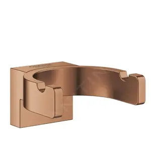 Grohe, Porte-serviettes + crochets pour serviettes, Crochet Selection double warm sunset bruni 41049DL0 pas cher