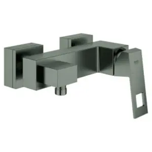 Mitigeur de douche - GROHE - Eurocube - Hard Graphite brossé - Monotrou - Brossé pas cher