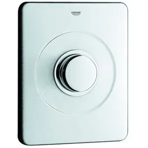 GROHE WC bedieningsplaat drukknopbediening voor drukspoeler RVS