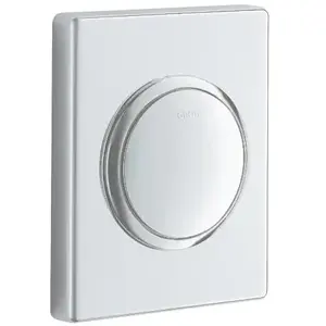 Grohe, Plaque de déclenchement, Plaque de déclenchement Skate Air, pour urinoir, chromé mat pas cher