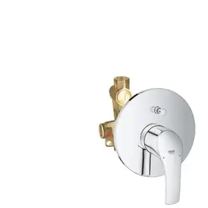 Grohe Eurosmart - Afdekset badkraan met inbouwdeel, chroom 33305002