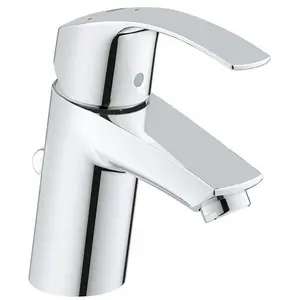 Mitigeur de lavabo taille S EUROSMART - GROHE - 32926-002 - Fixe - Gri...