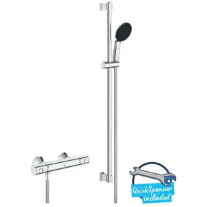 GROHE Precision Start Mitigeur Thermostatique DoucheEnsemble de Douche... pas cher