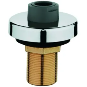 GROHE Slangdoorvoer 46487 v. HB 3-gats-badcombin. chroom/donkergrijs, 46487IX0 pas cher