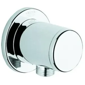 Coude de raccordement GROHE - Métal - Chrome - filetage extérieur GROHE StarLight finition chromée pas cher