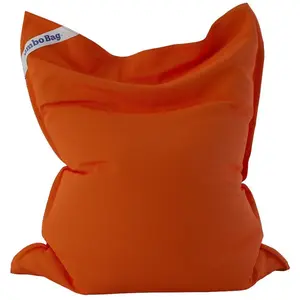 Coussin géant flottant 130x170cm orange Jumbo Bag 30070-42 pas cher