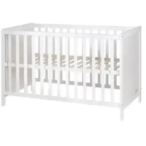 Roba Lit Cododo 60 X 120 Cm Sommier Inclus Blanc