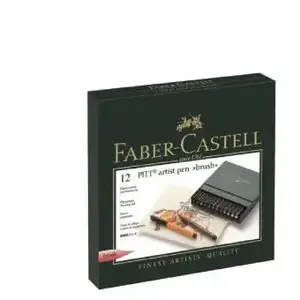 Faber-castell 12 feutres pitt artist pen pas cher