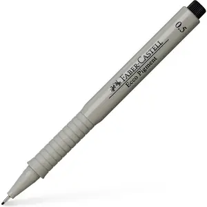 Comparateur de prix : Faber-castell stylo bille à encre ecco pigment, 0,5 mm noir 166599
