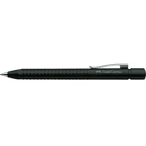 Faber-Castell Grip 2011 Stylo à bille Medium Tip - Frost Black, Blue Couleur d'encre pas cher