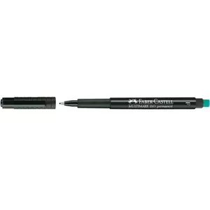 Comparateur de prix : Faber-Castell MULTIMARK 151399 Marqueur surligneur, F, permanent, noir