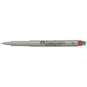 Faber-Castell - MULTIMARK marqueur de CD nonPermanent F, rouge pas cher