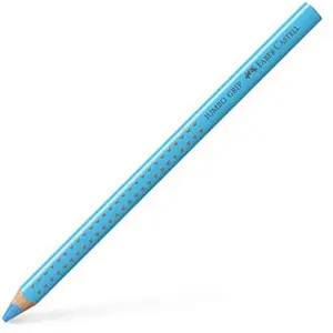Faber-Castell - crayons couleur JUMBO GRIP, bleu indianthrène pas cher