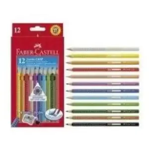 Faber-Castell kleurpotlood - Jumbo GRIP - nr. 1 wit - FC-110901