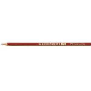Faber-Castell - Lot de 12 - crayons DESSIN 2000, graduation: HB pas cher