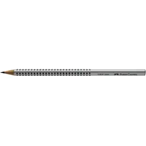 Faber-Castell 117002 Crayon graphite triangulaire Grip 2001 Soft Grip 2B pas cher