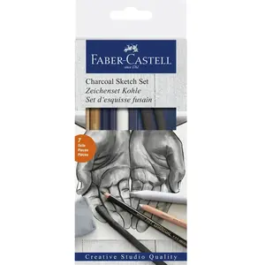 Faber-Castell Set d’esquisse Fusain Faber Castell pas cher