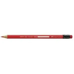 Faber-Castell - Crayons de couleur éffacables, étui en carton de 12 pas cher