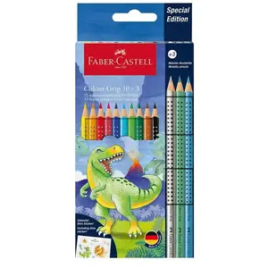 Comparateur de prix : Faber Castell boîte de couleurs Connector Dino 12 couleurs