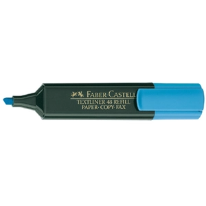 Faber-Castell Aucune Marqueur fluor Faber Bleu pas cher