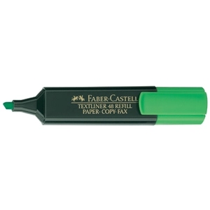 Aucune Faber-Castell 154863 Boîte de 10 marqueurs fluorescents Textliner 48 Vert pas cher