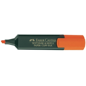 Faber-Castell Aucune Marqueur fluor Faber Orange pas cher