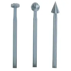 Proxxon Embout de fraise en acier wolfram-vanadium - 3 pcs