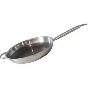 Fackelmann Elo Relief Solution koekenpan van 28 cm (18/10 roestvrij staal) pas cher