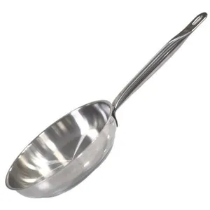 Comparateur de prix : Poêle à frire 24 cm en inox 18/10 sans revêtement de 1,7 litres Elo Profi Therm