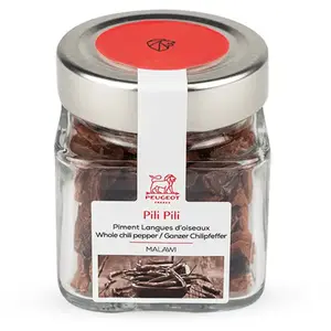 SANS CUBE A EPICE PETIT MODELE PIMENT LANGUES D OISEAUX PILI PILI DE MALAWI 20G - PEUGEOT SAVEURS pas cher