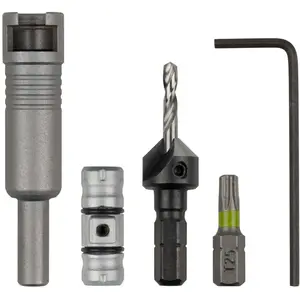 Wolfcraft wolfcraft Kit de démarrage pour embout à bascule 5 pcs pas cher