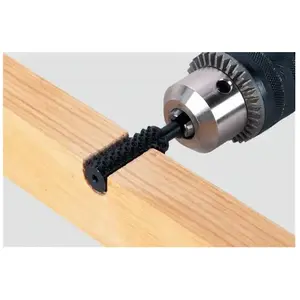 WOLFCRAFT Râpe de profilage pour bois bombée - Ø 12 x 35mm pas cher