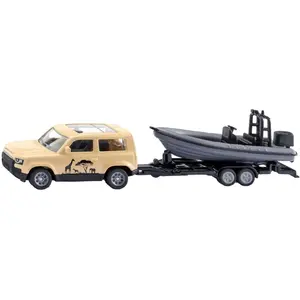 Siku Land Rover Defender "Safari" mit Boot pas cher