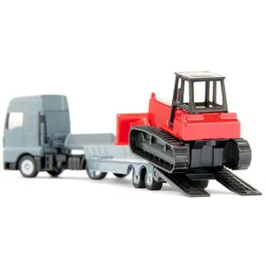 Siku 1762 MAN Lkw mit Planierraupe pas cher