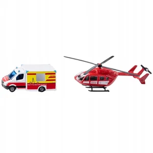 Siku 1748 Mercedes Benz ambulance en helicopter - Siku 1748