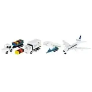 Siku 6312 luchthavenset met vliegtuig, voertuigen en accessoires 1:87 - Siku 6312 pas cher