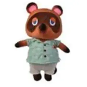 Simba Peluche Animal crossing - 109231005 - Tom Nook Peluche XL 40 cm Multicolore pas cher