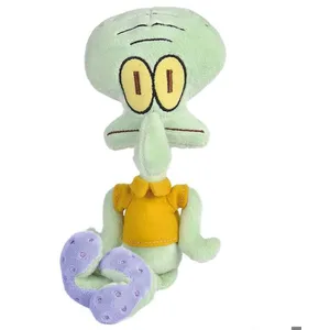Peluche - Simba - SpongeBob Calamardo - Jaune - Vert - 3 ans et plus pas cher